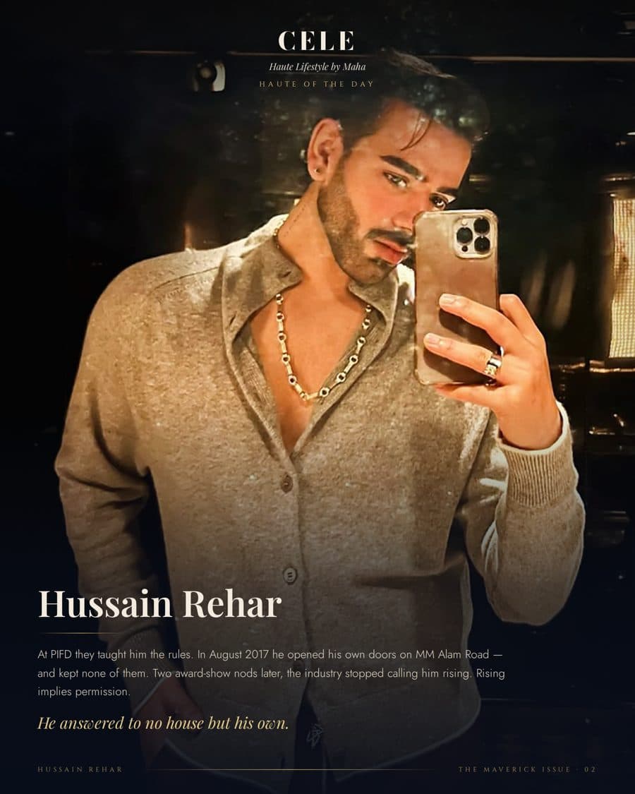 The Designer — Hussain Rehar